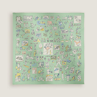 カレ 70 《カレ・リブレ》 - グリーン | Hermès - エルメス-公式サイト